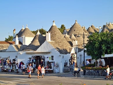 Alberobello (Apulie - Itálie)